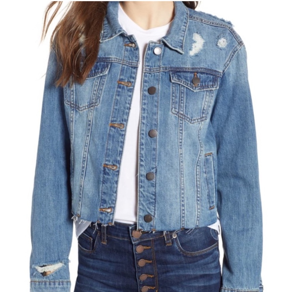 STS Blue Distressed Denim Jacket